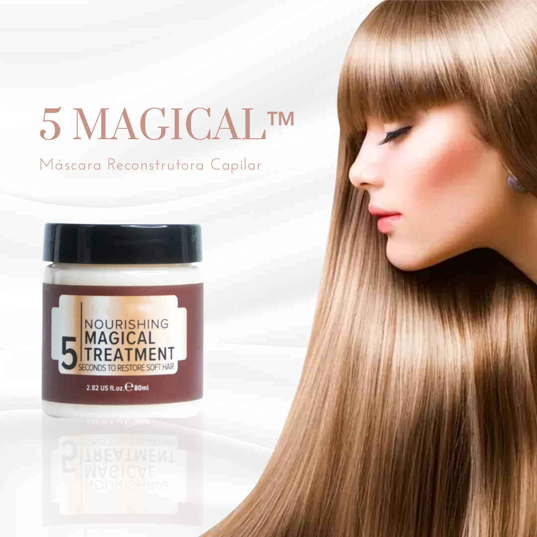 5 MAGICAL™ Máscara Reconstrutora Capilar - PROMOÇÃO DO NATAL (50% DE DESCONTO)