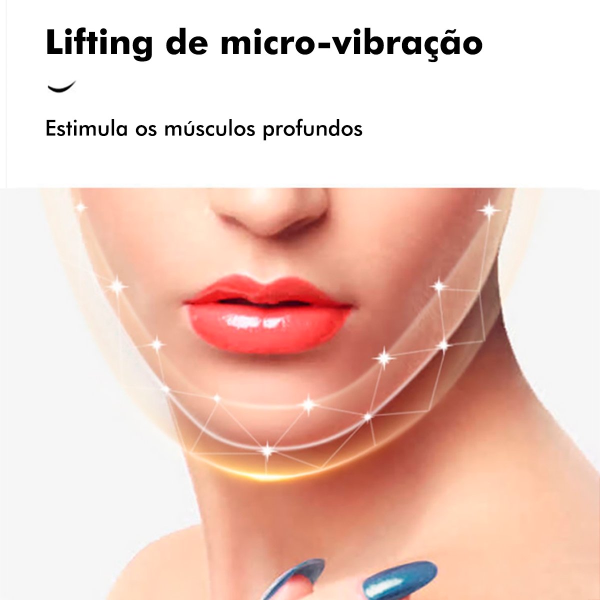 Massageador Facial para Queima de Gordura - Slim Face