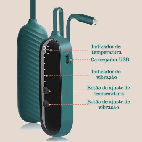 Massageador para Área dos Olhos – Trata Olheiras e Inchaço